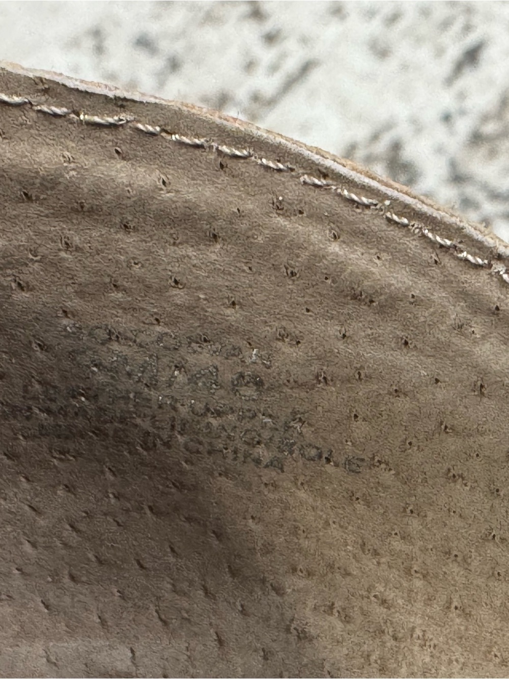 Sole Society Taupe Crossover Leather Slide Sandals - Picture 7 of 7